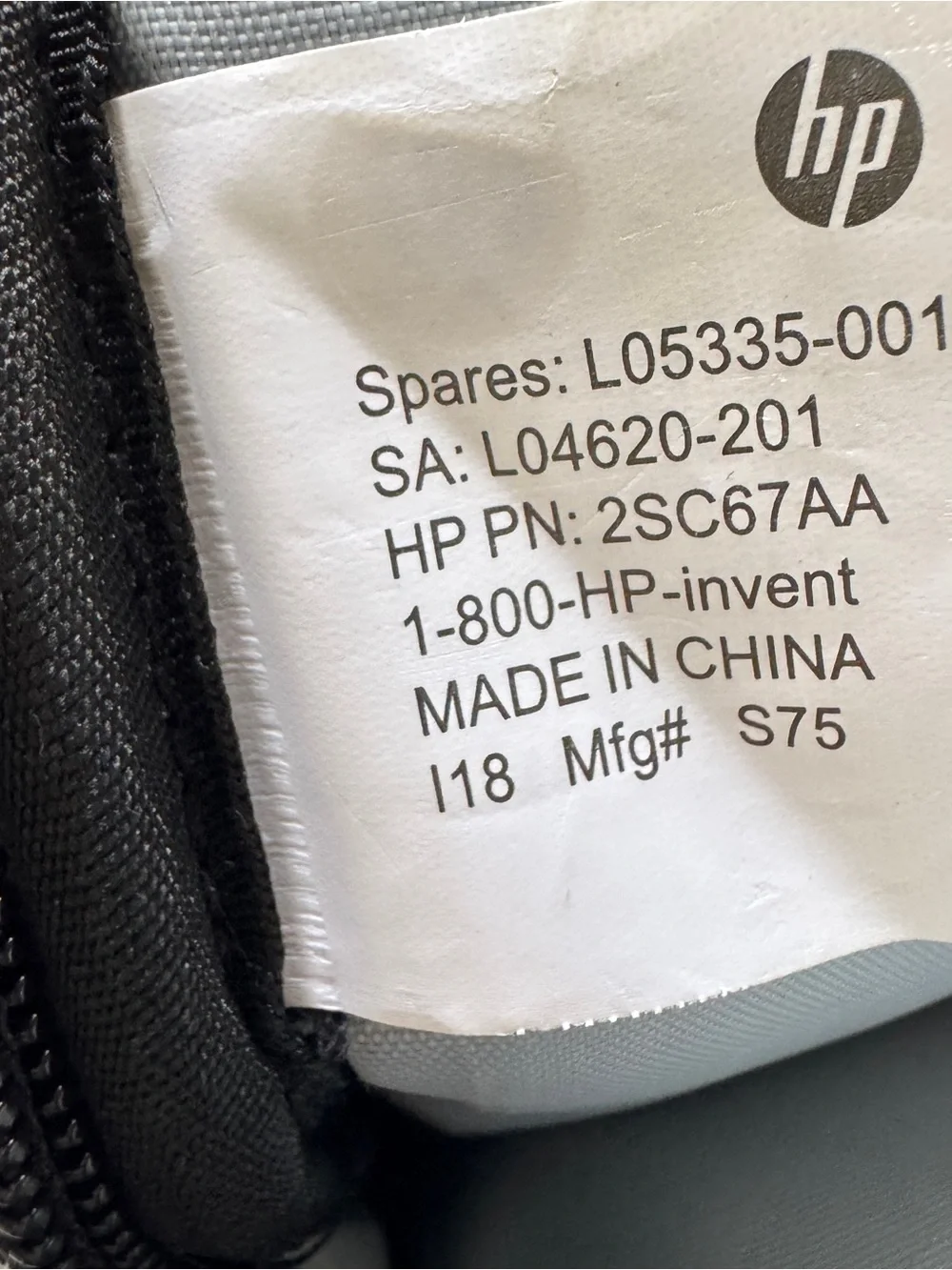 HP 17 Laptop Backpack Black RFID College Business Travel Computer Bag 2SC67AA